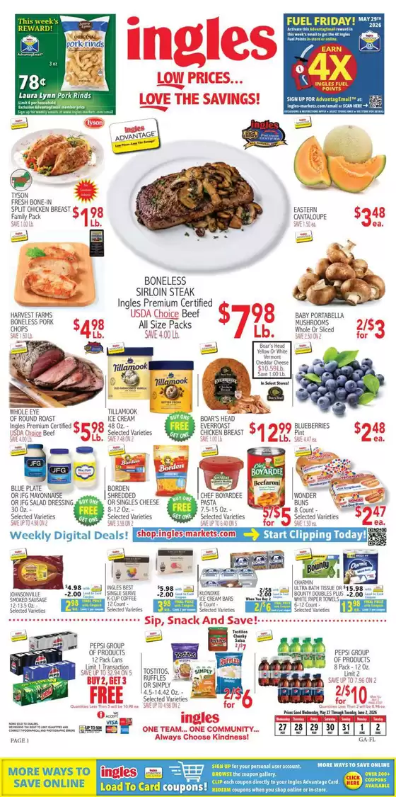 Ingles Markets catalogue | Great offer for all customers | 2026-05-27T00:00:00.000Z - 2026-06-02T00:00:00.000Z