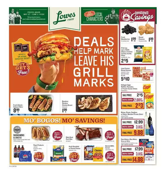 Lowes Foods catalogue | Weekly Ad | 2026-05-27T00:00:00.000Z - 2026-06-02T00:00:00.000Z