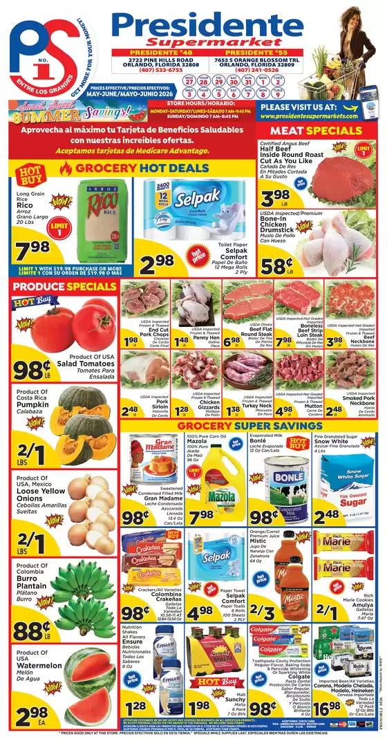 Presidente catalogue | Top deals for all customers | 2026-05-27T00:00:00.000Z - 2026-06-09T00:00:00.000Z