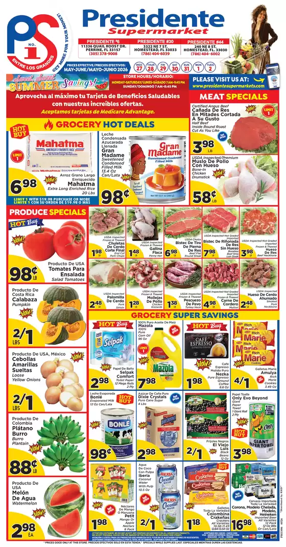 Presidente catalogue | Current deals and offers | 2026-05-27T00:00:00.000Z - 2026-06-02T00:00:00.000Z