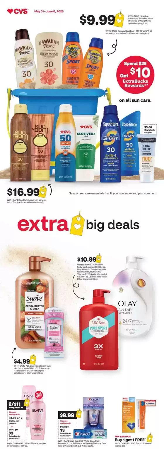 CVS Health catalogue in Sherman IL | Top deals and discounts | 2026-05-31T00:00:00.000Z - 2026-06-06T00:00:00.000Z