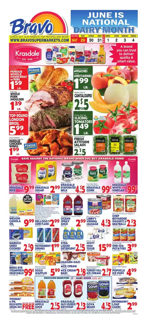 Bravo Supermarkets catalogue in Newington CT | Top offers for all bargain hunters | 2026-05-29T00:00:00.000Z - 2026-06-04T00:00:00.000Z
