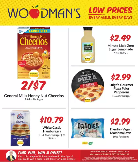 Woodman's catalogue | Our best deals for you | 2026-05-28T00:00:00.000Z - 2026-06-03T00:00:00.000Z