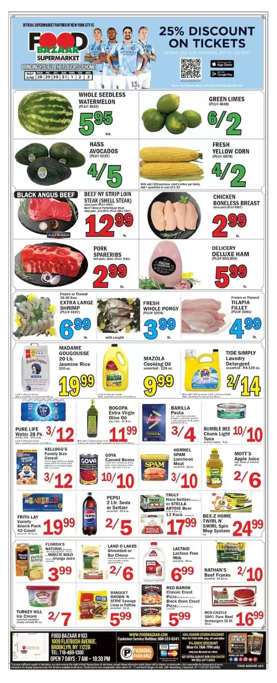 Food Bazaar catalogue | Top deals and discounts | 2026-05-28T00:00:00.000Z - 2026-06-03T00:00:00.000Z