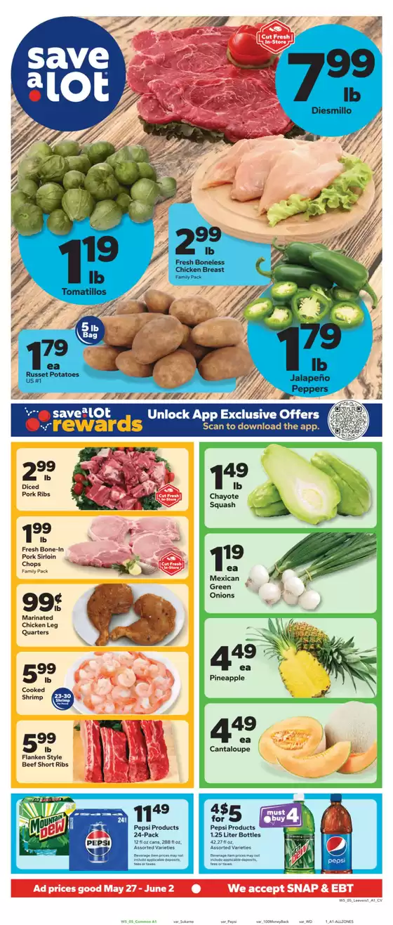 Save a Lot catalogue | Exclusive bargains | 2026-05-27T00:00:00.000Z - 2026-06-02T00:00:00.000Z