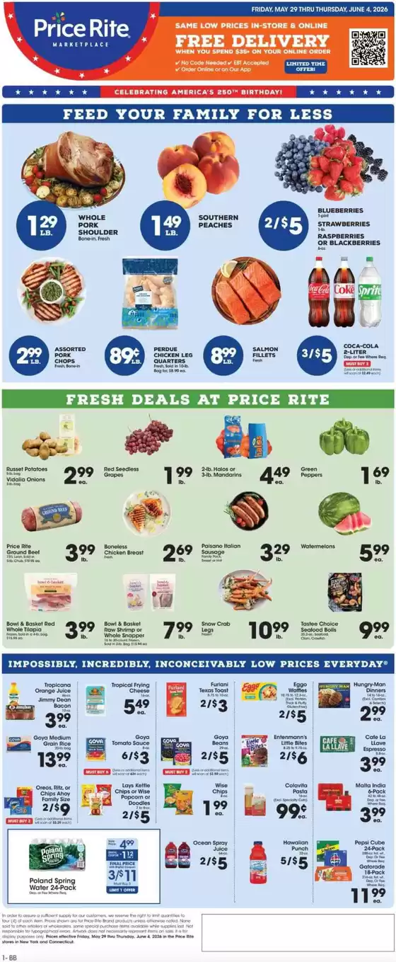 Price Rite catalogue | Weekly Ads Price Rite | 2026-05-29T00:00:00.000Z - 2026-06-04T00:00:00.000Z