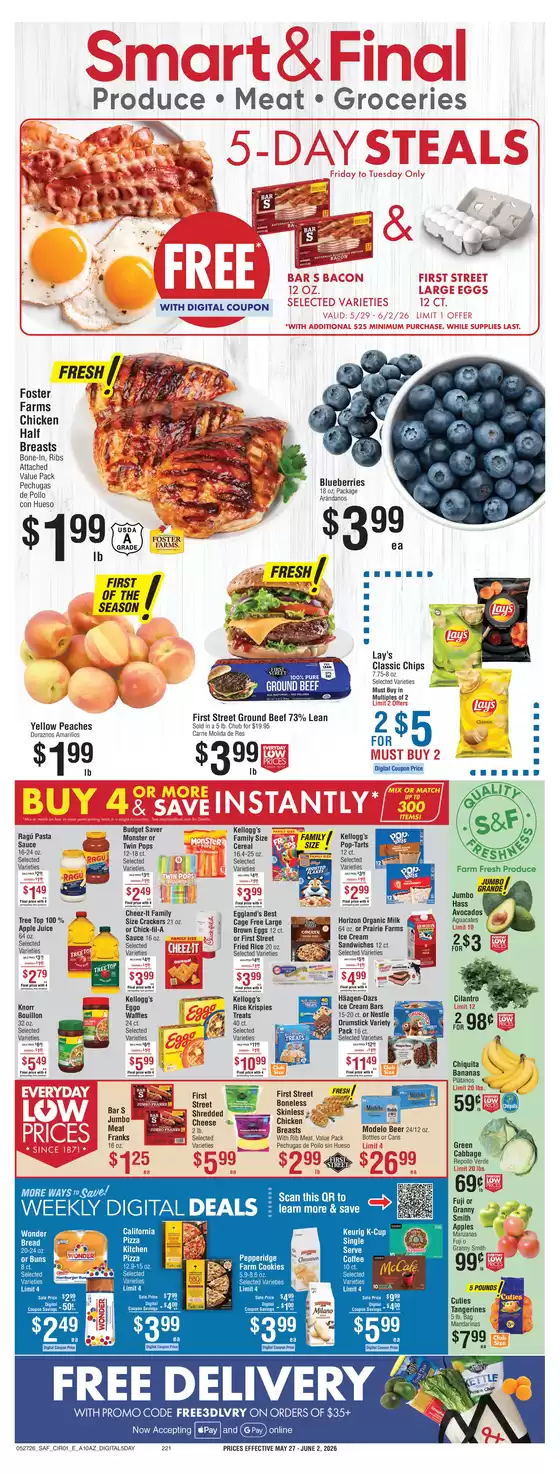 Smart & Final catalogue | Discounts and promotions | 2026-05-29T00:00:00.000Z - 2026-06-02T00:00:00.000Z