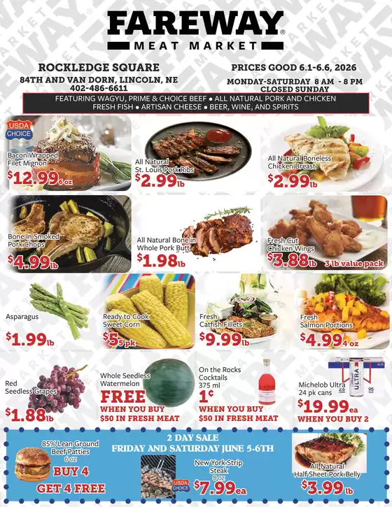 Fareway catalogue | Our best offers for you | 2026-06-01T00:00:00.000Z - 2026-06-06T00:00:00.000Z