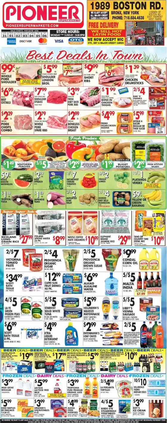 Pioneer Supermarkets catalogue | Current special promotions | 2026-05-31T00:00:00.000Z - 2026-06-06T00:00:00.000Z