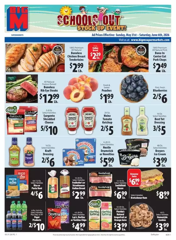 BigM Supermarkets catalogue | Our best offers for you | 2026-05-31T00:00:00.000Z - 2026-06-06T00:00:00.000Z