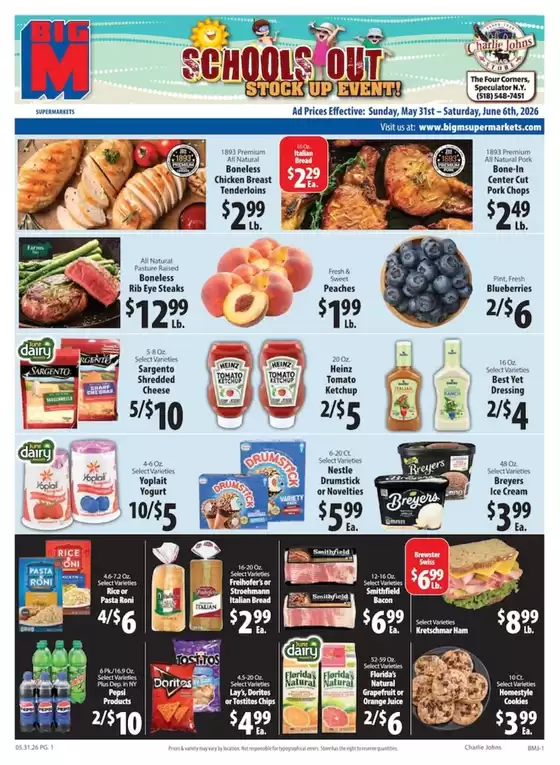 BigM Supermarkets catalogue | Exclusive deals for our customers | 2026-05-31T00:00:00.000Z - 2026-06-06T00:00:00.000Z