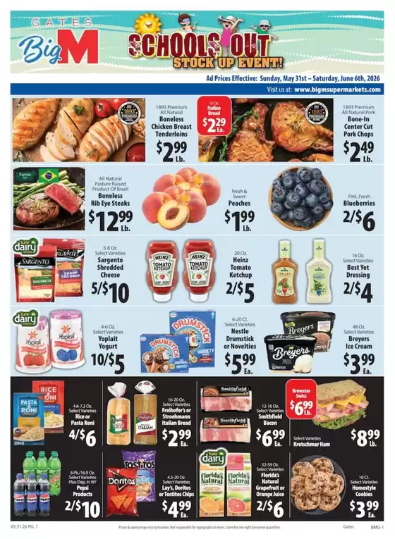 BigM Supermarkets catalogue | Our best bargains | 2026-05-31T00:00:00.000Z - 2026-06-06T00:00:00.000Z