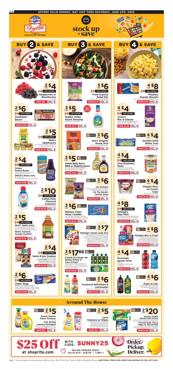 ShopRite catalogue in Old Bridge NJ | Top offers for smart savers | 2026-05-28T00:00:00.000Z - 2026-06-06T00:00:00.000Z