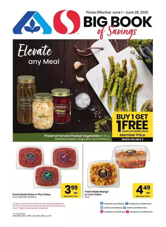 Albertsons catalogue | Albertsons - Portland - BBS | 2026-06-01T00:00:00.000Z - 2026-06-28T00:00:00.000Z