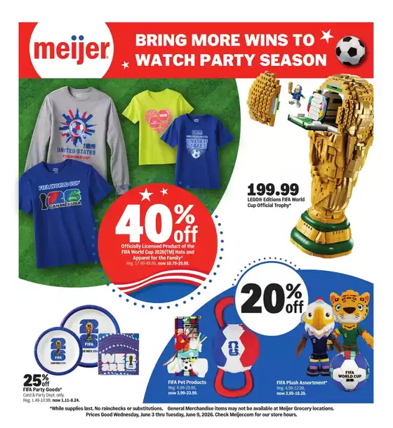 Meijer catalogue | bring more wins to watch party season | 2026-06-03T00:00:00.000Z - 2026-06-09T00:00:00.000Z