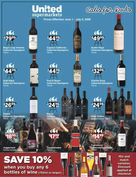 United Supermarkets catalogue in Amarillo TX | 06012026 June Alcohol Flyer - ABA | 2026-06-01T00:00:00.000Z - 2026-07-05T00:00:00.000Z