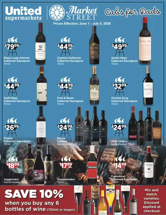 Market Street catalogue in Amarillo TX | 06012026 June Alcohol Flyer - AB | 2026-06-01T00:00:00.000Z - 2026-07-05T00:00:00.000Z
