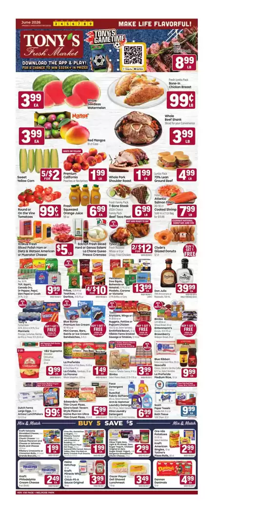 Tony's Fresh Market catalogue | Weekly Ad | 2026-06-03T00:00:00.000Z - 2026-06-09T00:00:00.000Z