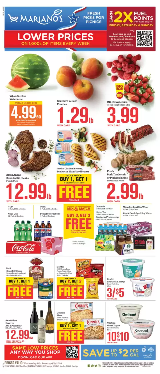 Mariano's catalogue | Weekly Ad | 2026-06-03T00:00:00.000Z - 2026-06-09T00:00:00.000Z