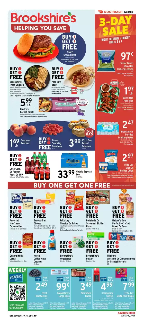 Brookshire's catalogue | Special offers for you | 2026-06-03T00:00:00.000Z - 2026-06-09T00:00:00.000Z