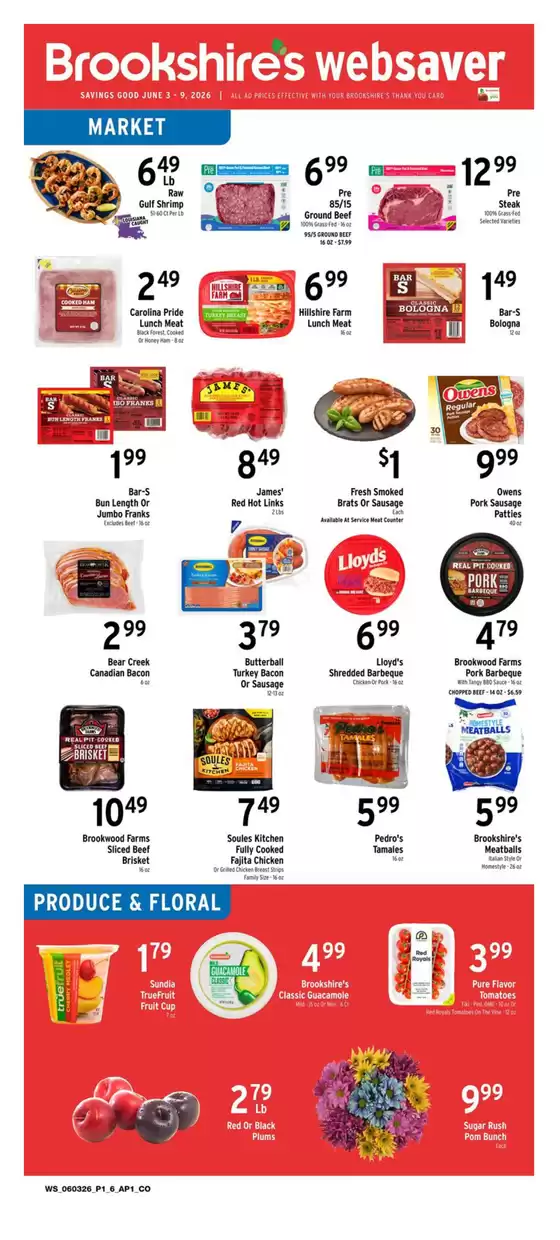 Brookshire's catalogue | Great offer for all customers | 2026-06-03T00:00:00.000Z - 2026-06-09T00:00:00.000Z