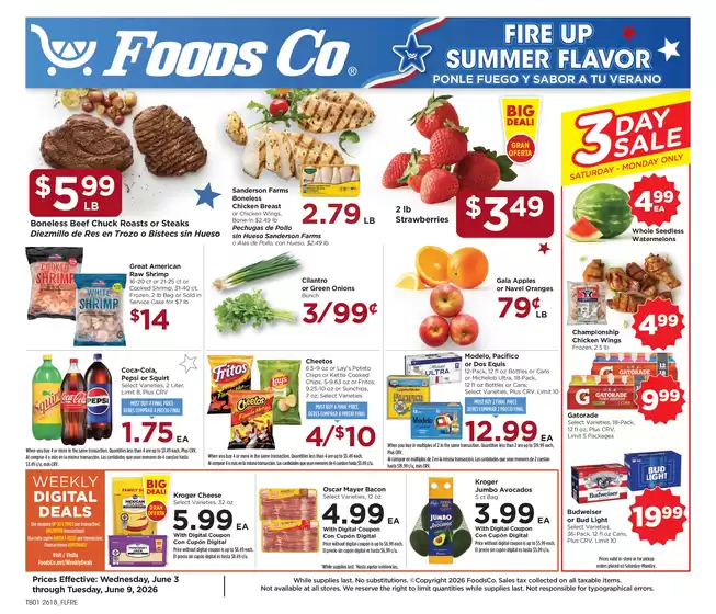 Foods Co catalogue | Weekly Ad | 2026-06-03T00:00:00.000Z - 2026-06-09T00:00:00.000Z