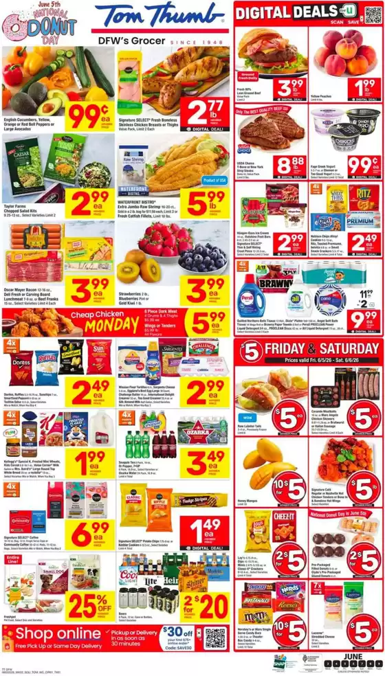 Tom Thumb catalogue | Discover attractive offers | 2026-06-03T00:00:00.000Z - 2026-06-09T00:00:00.000Z