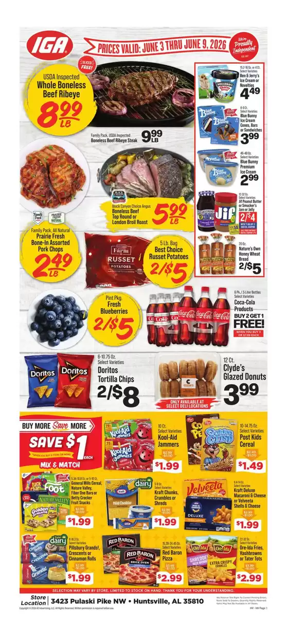 IGA catalogue | Our best bargains | 2026-06-03T00:00:00.000Z - 2026-06-09T00:00:00.000Z