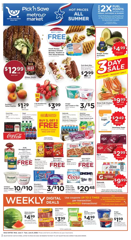 Pick'n Save catalogue | Weekly Ad | 2026-06-03T00:00:00.000Z - 2026-06-09T00:00:00.000Z