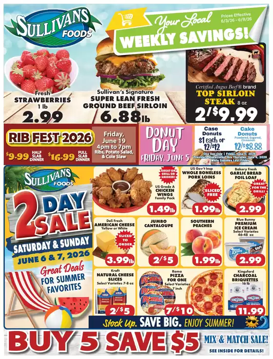 Sullivan's Foods catalogue | Exclusive bargains | 2026-06-03T00:00:00.000Z - 2026-06-09T00:00:00.000Z