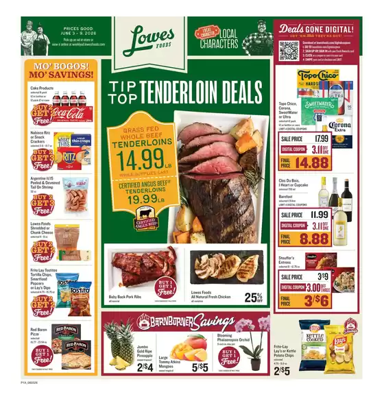 Lowes Foods catalogue | Weekly Ad | 2026-06-03T00:00:00.000Z - 2026-06-09T00:00:00.000Z