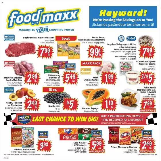 Foodmaxx catalogue | Foodmaxx weekly ad | 2026-06-03T00:00:00.000Z - 2026-06-16T00:00:00.000Z