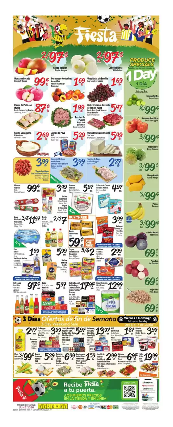 Fiesta Mart catalogue | New offers to discover | 2026-06-03T00:00:00.000Z - 2026-06-09T00:00:00.000Z