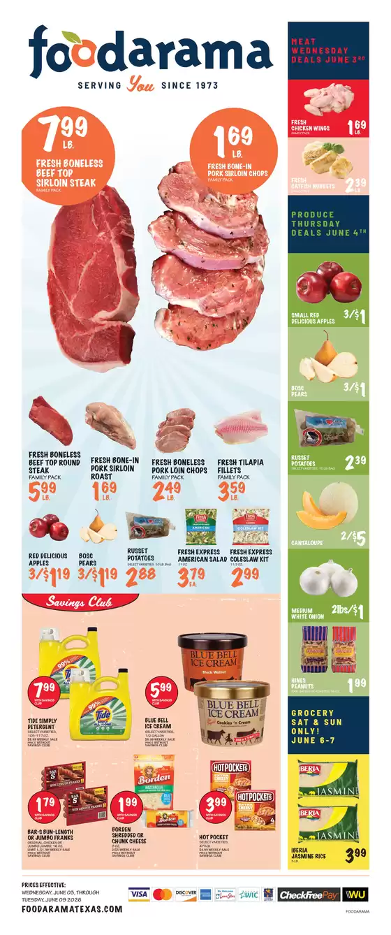 Foodarama catalogue | Foodarama weekly ad | 2026-06-03T00:00:00.000Z - 2026-06-09T00:00:00.000Z