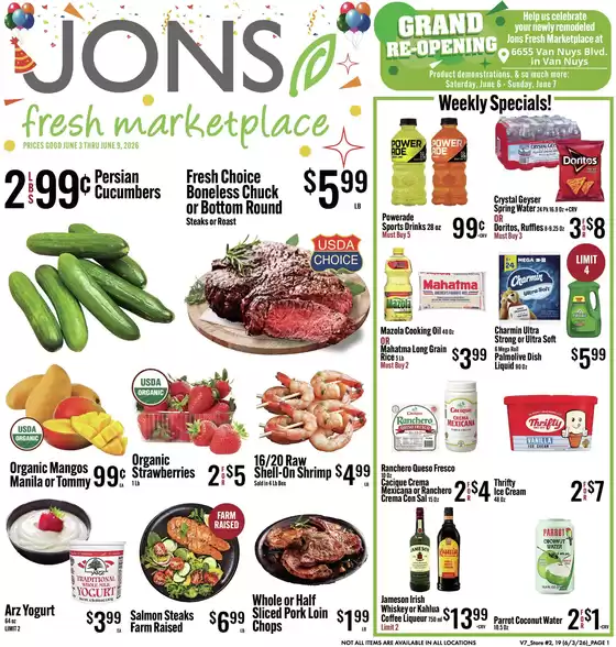 Jons International catalogue | Our best bargains | 2026-06-03T00:00:00.000Z - 2026-06-09T00:00:00.000Z