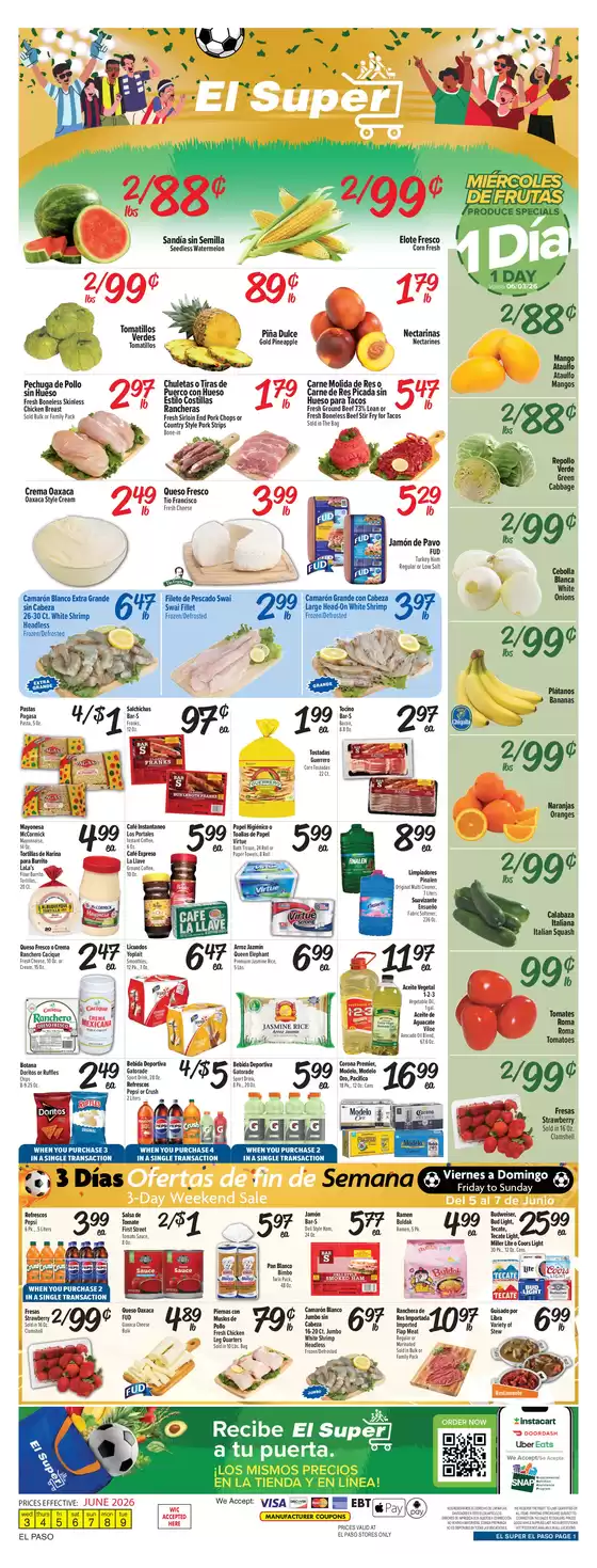 El Super catalogue | Top deals and discounts | 2026-06-03T00:00:00.000Z - 2026-06-09T00:00:00.000Z