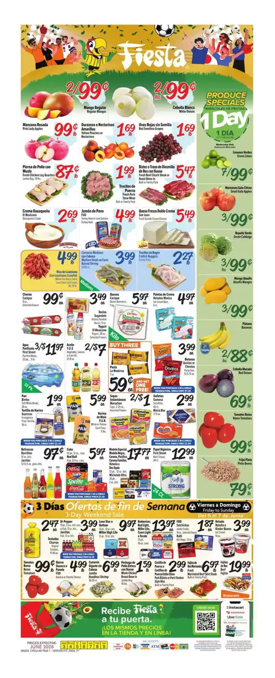 Fiesta Mart catalogue | Top deals for all customers | 2026-06-03T00:00:00.000Z - 2026-06-09T00:00:00.000Z
