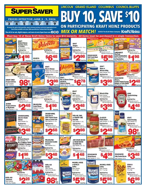 Super Saver catalogue | Wide range of offers | 2026-06-03T00:00:00.000Z - 2026-06-09T00:00:00.000Z