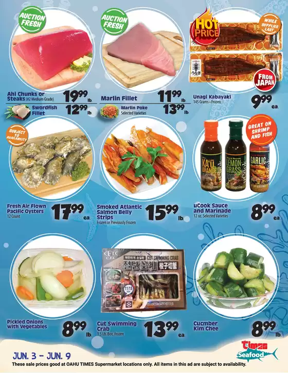 Times Supermarkets catalogue | Seafood Specials | 2026-06-03T00:00:00.000Z - 2026-06-09T00:00:00.000Z