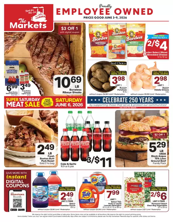 The Markets catalogue | The Markets weekly ad | 2026-06-03T00:00:00.000Z - 2026-06-09T00:00:00.000Z