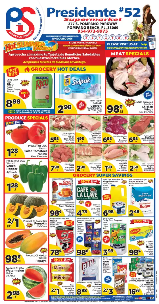 Presidente catalogue | Current deals and offers | 2026-06-01T00:00:00.000Z - 2026-06-30T00:00:00.000Z