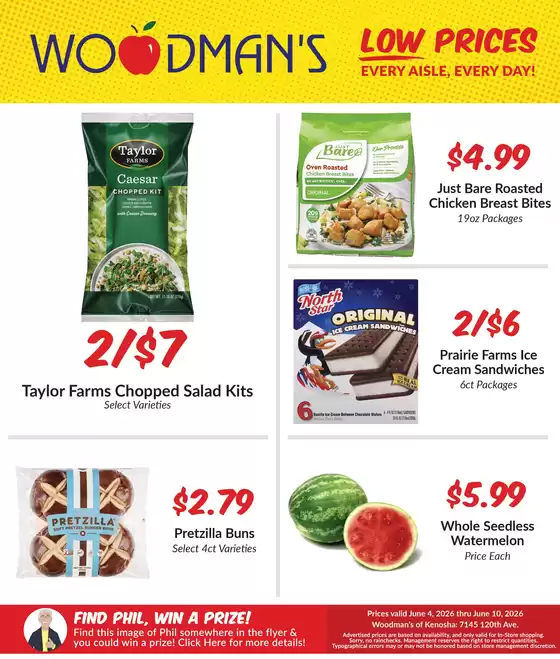 Woodman's catalogue | Top deals for all customers | 2026-06-04T00:00:00.000Z - 2026-06-10T00:00:00.000Z