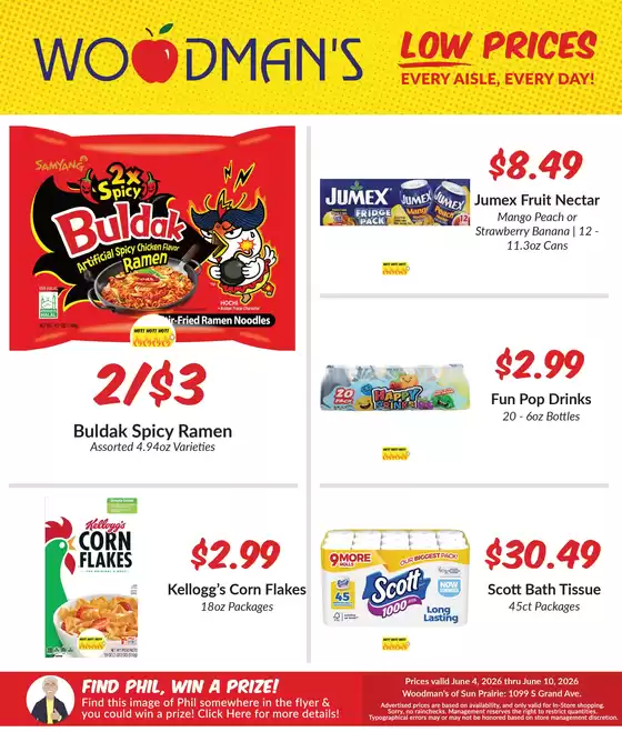 Woodman's catalogue | Our best bargains | 2026-06-04T00:00:00.000Z - 2026-06-10T00:00:00.000Z