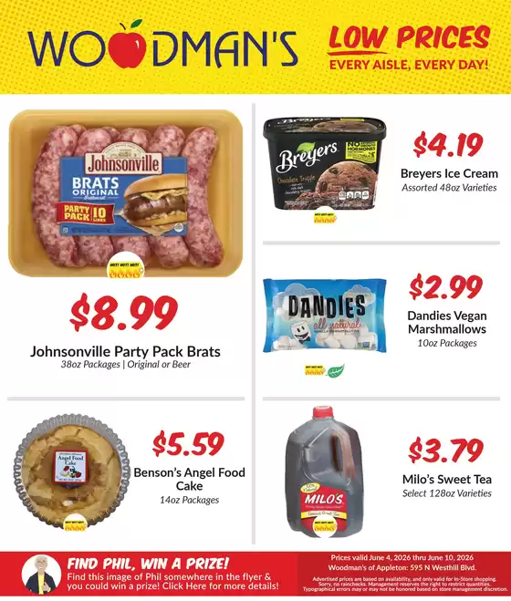 Woodman's catalogue | Top deals and discounts | 2026-06-04T00:00:00.000Z - 2026-06-10T00:00:00.000Z
