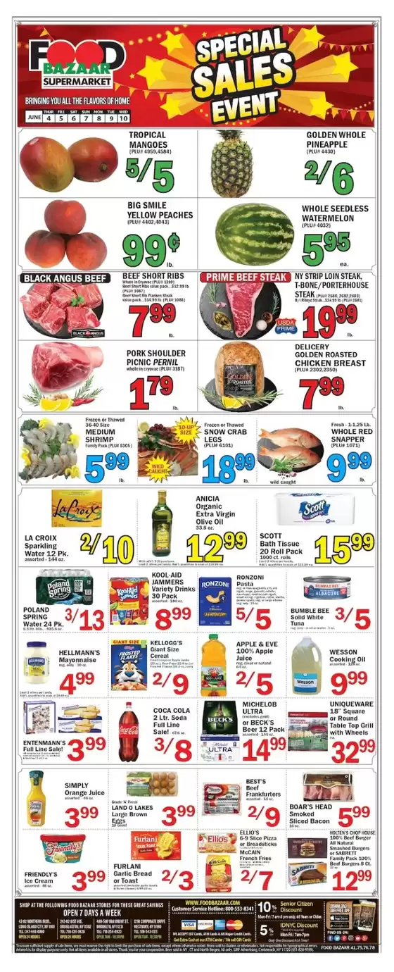 Food Bazaar catalogue | Exclusive bargains | 2026-06-04T00:00:00.000Z - 2026-06-10T00:00:00.000Z