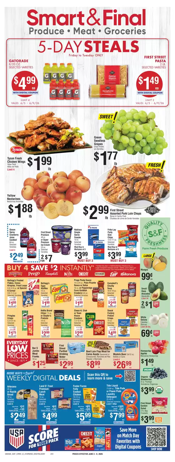 Smart & Final catalogue | Exclusive bargains | 2026-06-05T00:00:00.000Z - 2026-06-09T00:00:00.000Z