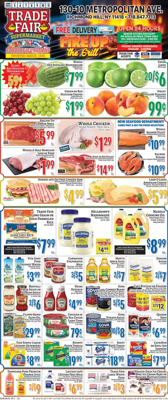 Trade Fair Supermarket catalogue | Exclusive deals and bargains | 2026-06-05T00:00:00.000Z - 2026-06-11T00:00:00.000Z