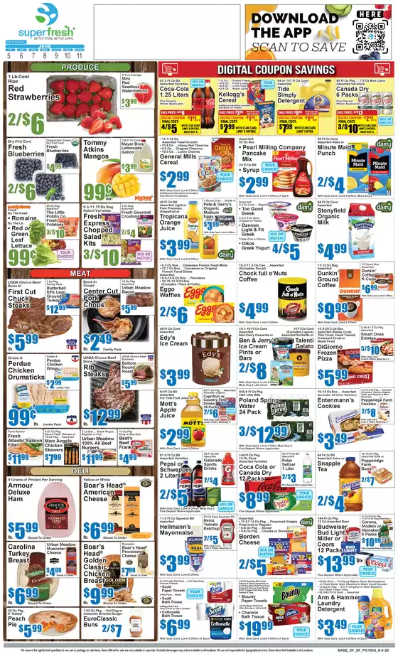 Super Fresh catalogue | Super Fresh weekly ad | 2026-06-05T00:00:00.000Z - 2026-06-11T00:00:00.000Z