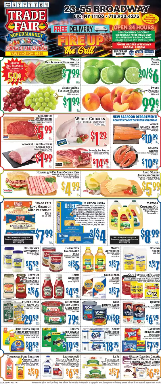 Trade Fair Supermarket catalogue | Current deals and offers | 2026-06-05T00:00:00.000Z - 2026-06-11T00:00:00.000Z