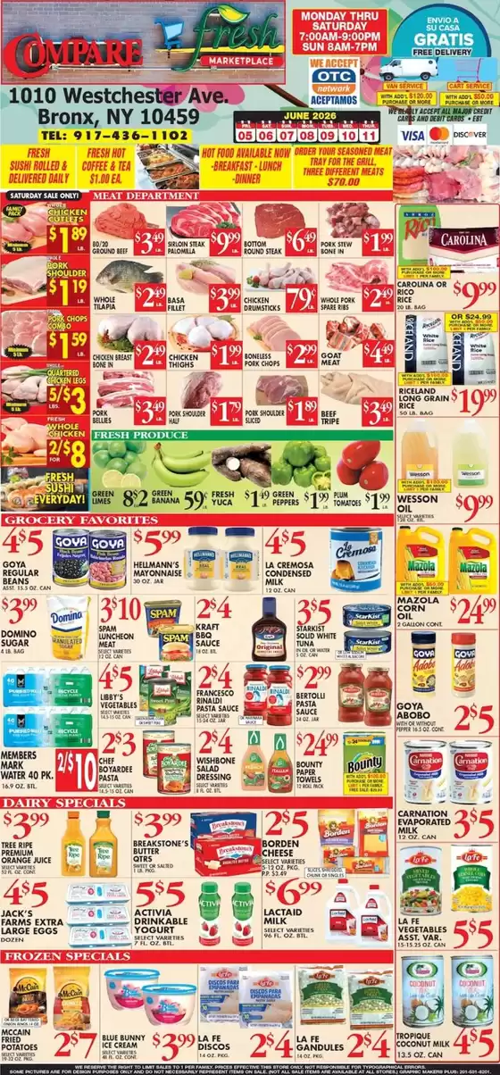 Compare Foods catalogue | Great offer for bargain hunters | 2026-06-05T00:00:00.000Z - 2026-06-11T00:00:00.000Z